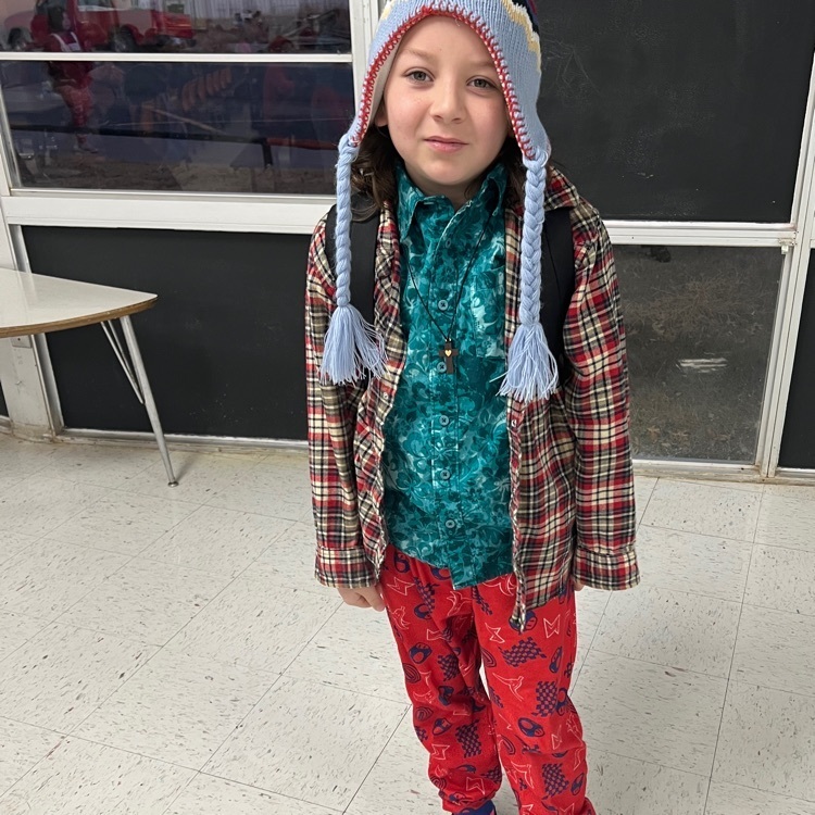 Celebrating mix matched day at the elementary campus
